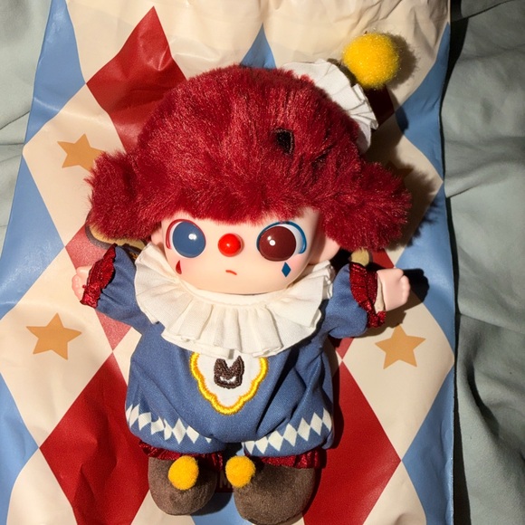 Pop Mart WHY SO SERIOUS Series - Dimoo “ Flame Clown ” - Picture 3 of 10
